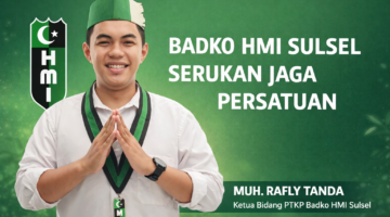 HMI Sulsel Dorong Komitmen Persatuan, Nilai Pernyataan JK sebagai Penguatan Harmonisasi Kebangsaan