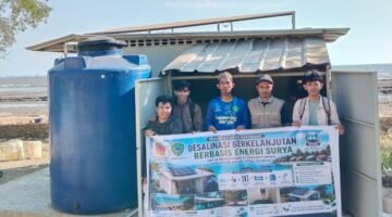 Manfaatkan Energi Surya, PNUP Kembangkan Sistem Desalinasi Berkelanjutan di Desa Nisombalia